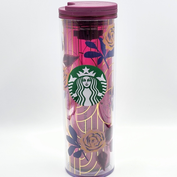 Starbucks Other - Starbucks 160z Tumbler Floral Fall 2020